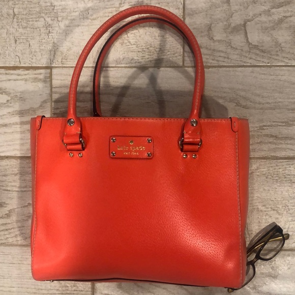 Kate Spade New York Wellesley Quinn Tangerine Tote